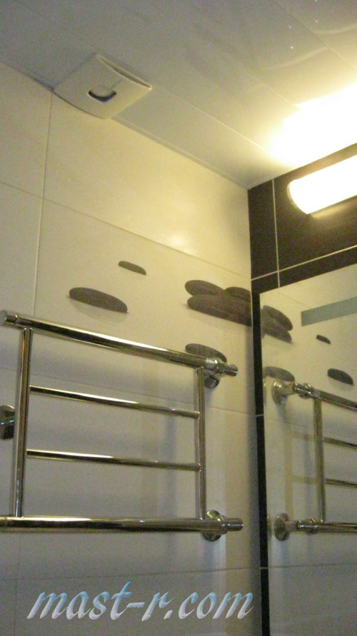 дизайн ванной комнаты полотенцесушитель