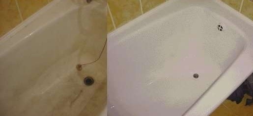 реставрация ванны - эмалирование